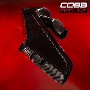 Cobb 15-21 Subaru STI Redline Carbon Fiber Intake System - Gloss Finish (725350)
