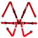 RaceQuip Red FIA 6pt Pull Up Lap FHR Fórmula Sub