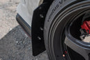 Rally Armor 17+ Honda Civic Type R White Mud Flap w/ Black Logo