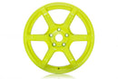 Gram Lights 57C6 17x9 +40 5-100 Luminous Yellow Wheel