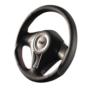 DAMD SS358-S(F) O-Shaped Red Stitch Steering Wheel - Subaru GD, BP, SH
