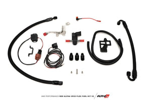 AMS Performance 2016-2020 Q50/Q60 Kit de combustible Alpha Flex rojo V2 (ALP.28.07.0006-1)