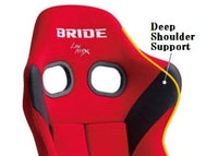 Bride Red GIAS III Asiento envolvente de carbono reclinable con. Cojín Bajo 