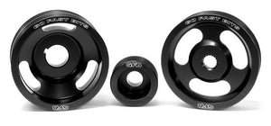 Juego de poleas de transmisión inferior Go Fast Bits - 3 poleas y correas - Forester XT 03-08, WRX/STI 03-07