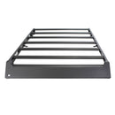 Go Rhino 16-21 Toyota Tacoma Ceros Portaequipajes de perfil bajo negro texturizado