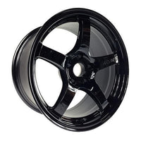 Gram Lights 57CR 18X9.5 +38 5x100 en rueda negra brillante