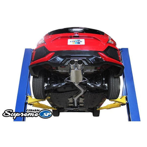 Escape con respaldo de gato GReddy Supreme SP | 17+ Honda Civic Sport Hatchback (10158212)