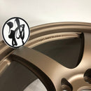 Rueda Gram Lights 57CR 18X9.5 +38 5x114.3 en Bronce 2