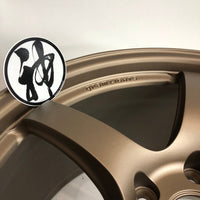 Rueda Gram Lights 57CR 18X9.5 +38 5x114.3 en Bronce 2