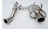 Invidia S2000 Single Rolled Tip Q300 Stainless Steel Exhaust Cat-Back