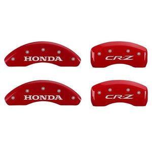 MGP Red Caliper Cover Set [Front: Honda / Rear: CR-Z - 11-16 Honda CR-Z