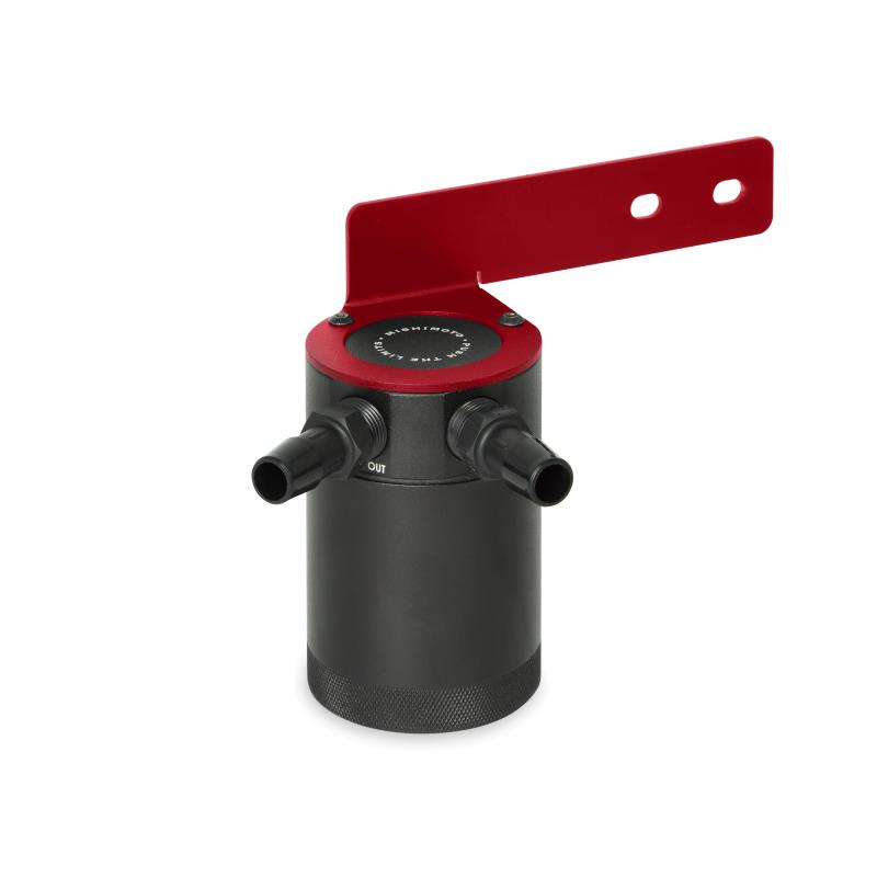 Mishimoto Direct-Fit Red Catch Can | 2017+ Honda Civic Type R (MMBCC-CTR-17PBERD2)