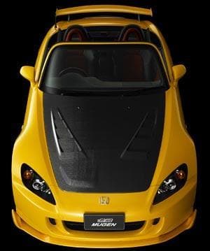 Capó Mugen Aero SS de fibra de carbono completo para Honda S2000 2000-2009