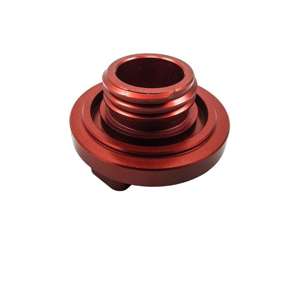 PRL Motorsports Red Billet Oil Cap | 2017+ Honda Civic Type R (PRL-DRESS-10G-OC-RED)