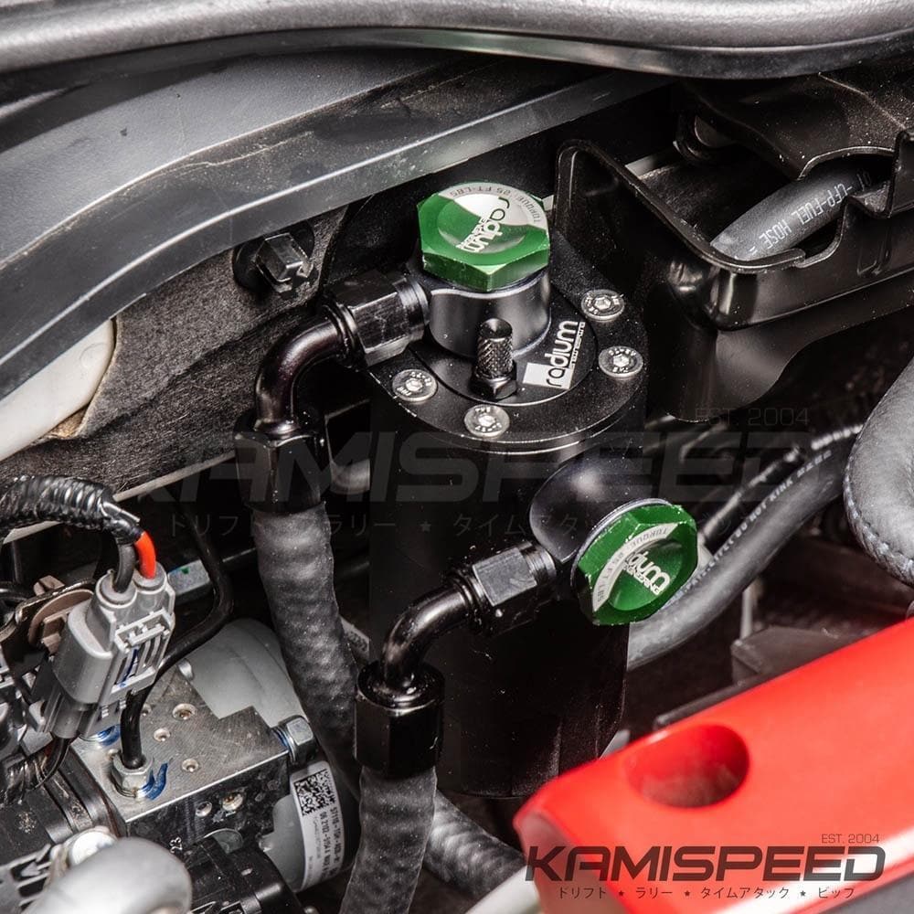 Radium PCV Side Catch Can Kit | 2017+ Honda Civic Type R (20-0424-FL)