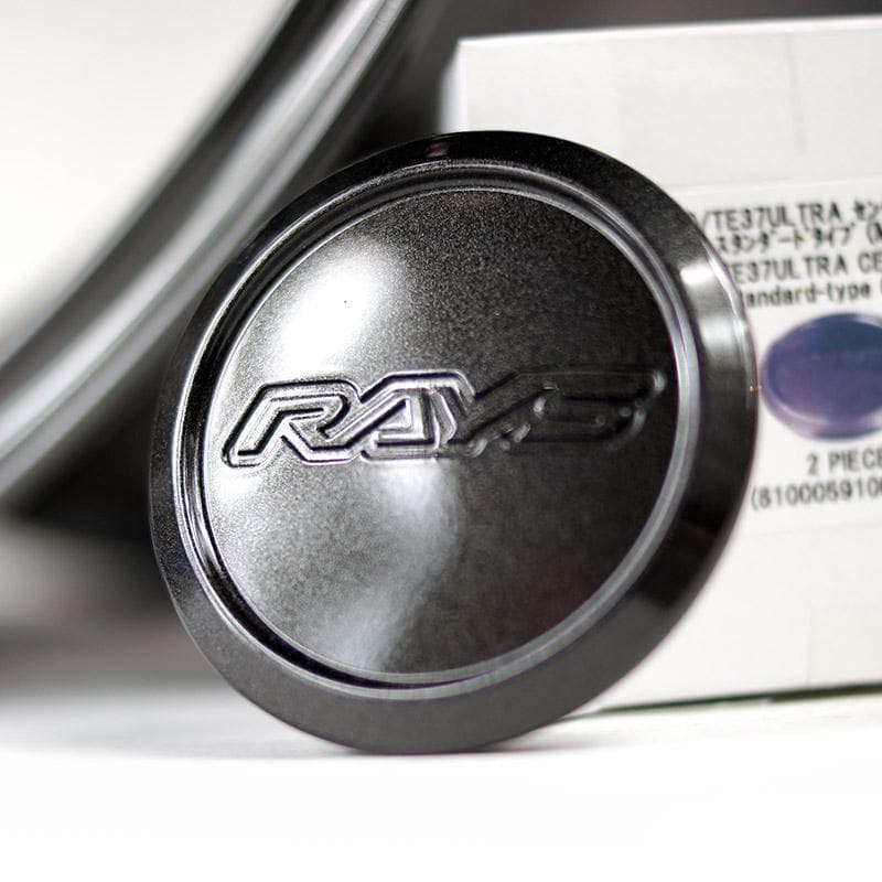 Rays ZE40 & TE37 ULTRA Center Cap - Low Type Diamond Dark Gunmetal
