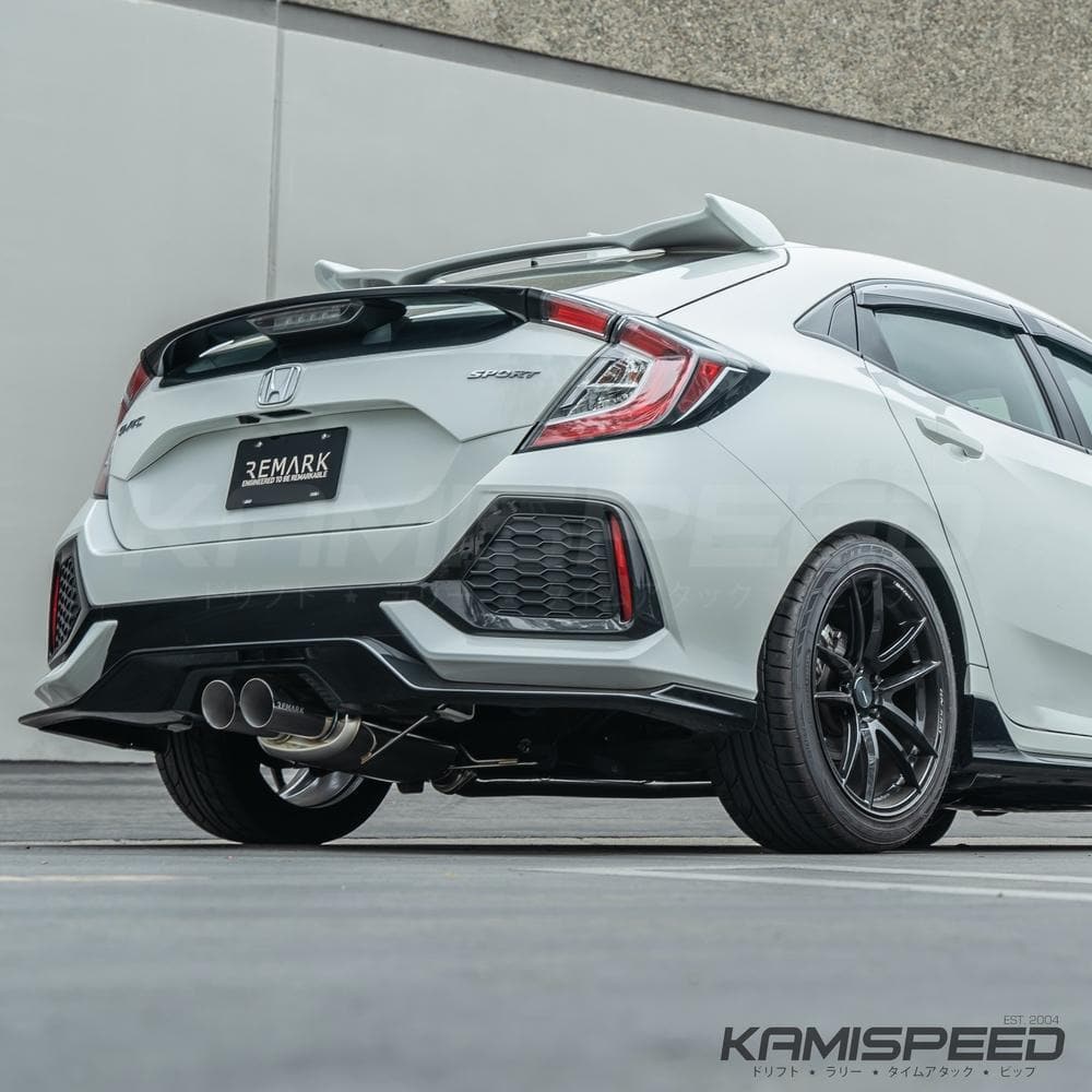 Observación Escape Cat-Back | 2017+ Honda Civic Sport Hatchback