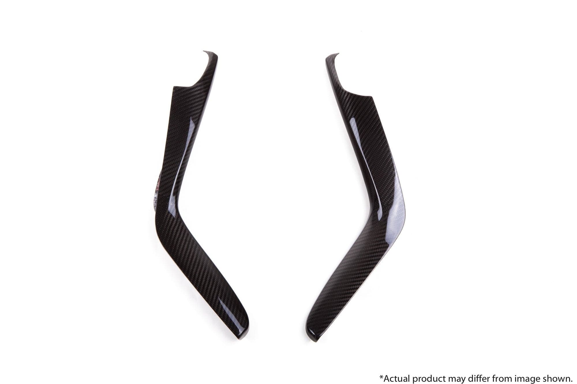 Revel GT Dry Carbon Center Console Side Covers | 2017+ Honda Civic Type R (1TR4GT0AH09)
