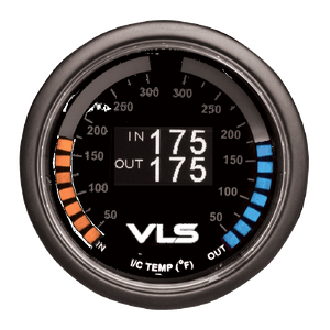 Revel VLS Indicador de temperatura de aire dual con intercooler OLED de 52 mm
