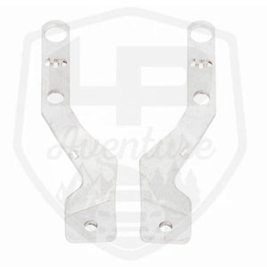 LP Aventure 16-18 Toyota RAV4 Soportes de luz de capó - Desnudo (par) (lpaFLP-RAV4-18-HLB)