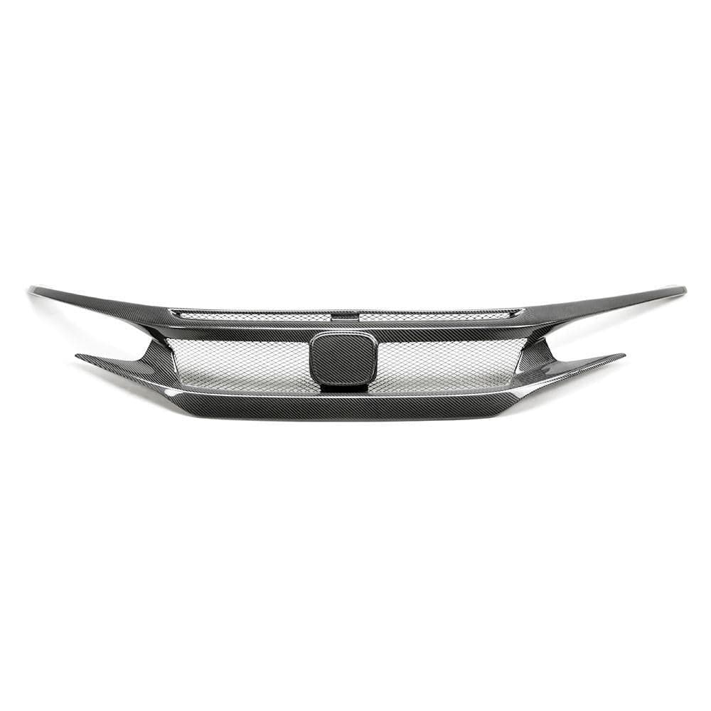 Seibon CV-Style Carbon Fiber Front Grill | 2017-2019 Honda Civic Type R (FG17HDCVR-CV)