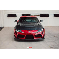Capó de fibra de carbono de doble cara estilo VS Seibon 2020 Toyota Supra A90 (seiHD20TYSUP-VS-DS)