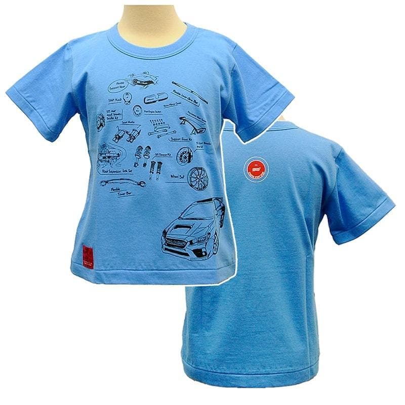 STi Japan Sports Parts - Camiseta para niños