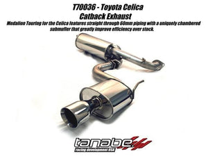 Escape Tanabe Medalion Touring con eje trasero Celica GT/GTS 00-05 60 mm