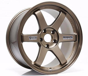 Volk Racing TE37 OG Wheel in 18x10" +41 5x120 in Bronze for Civic Type R