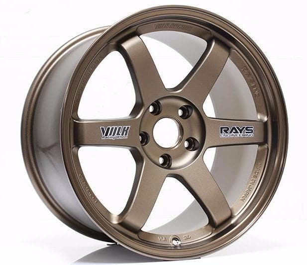 Volk Racing TE37 OG Wheel in 18x10" +41 5x120 in Bronze for Civic Type R