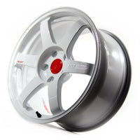 Volk x Kami Speed Shiro Edition TE37 Saga wheel for 2017+ Civic Type R FK8
