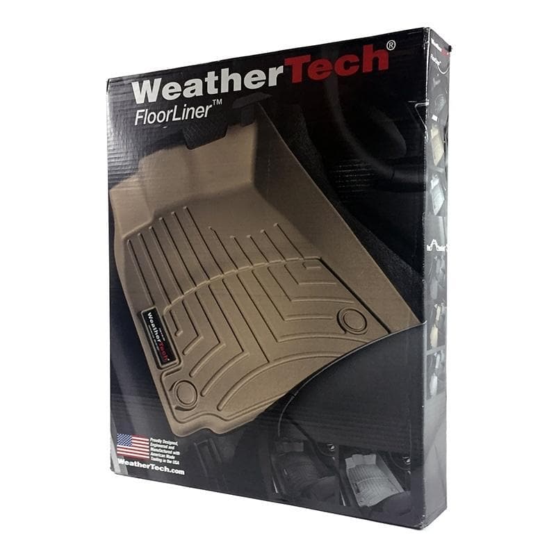 Revestimiento de piso trasero negro WeatherTech - Toyota 86, Subaru BRZ y Scion FR-S