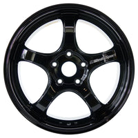WedsSport RN-05M 18x9 +50 5x120 in Gloss Black for Civic Type R