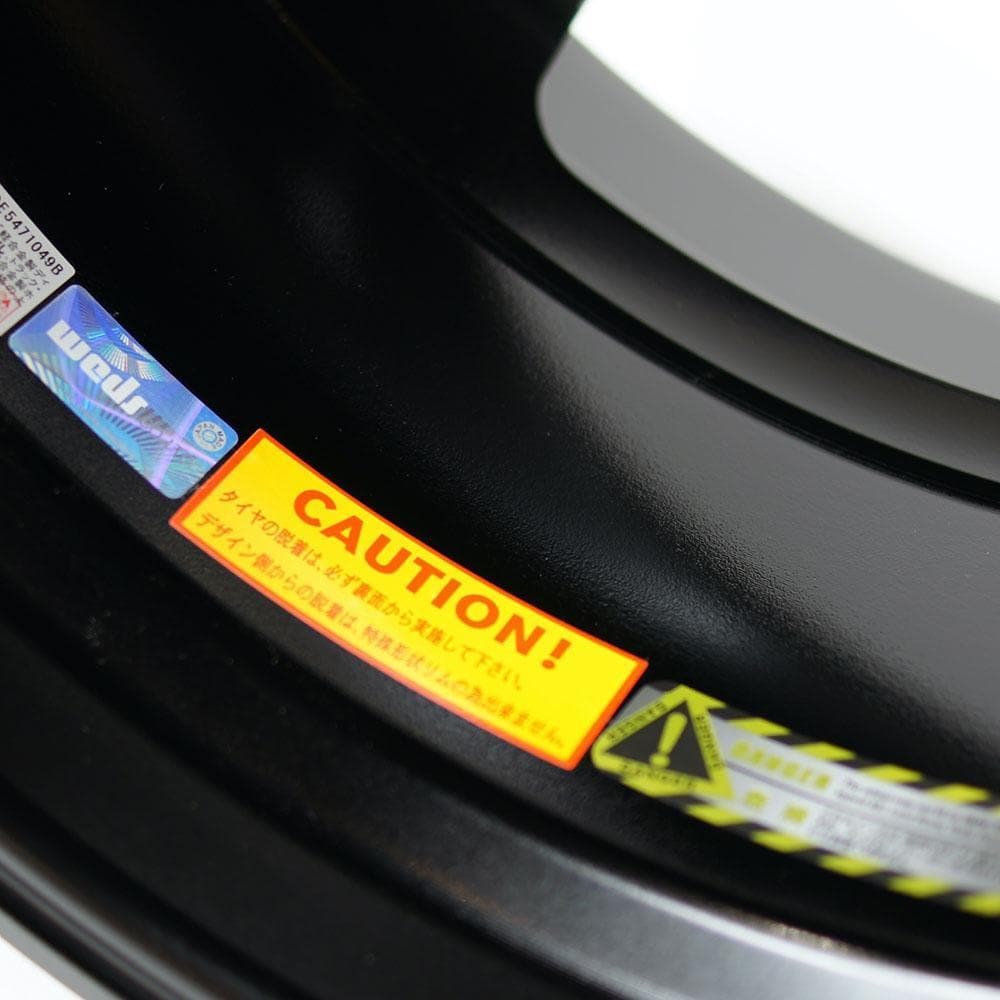 WedsSport RN-05M 18x9 +50 5x120 in Gloss Black for Civic Type R