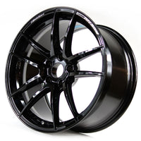 WedsSport RN-55M 18x9 +45 5x120 in Gloss Black for Civic Type R