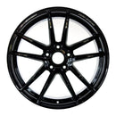 WedsSport RN-55M 18x9 +45 5x120 in Gloss Black for Civic Type R