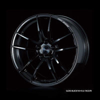 WedsSport RN-55M 18x9 +45 5x120 in Gloss Black for Civic Type R