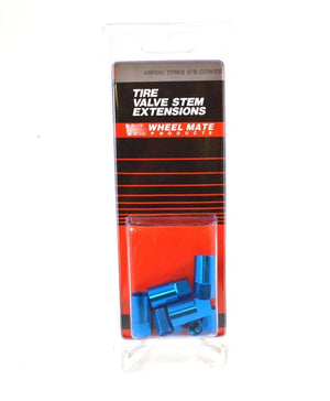Wheel Mate TPMS Color Valve Stem Sleeve and Cap Kit - Blue