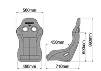 Asiento envolvente Bride Red Zeta IV FRP *APROBADO POR LA FIA*